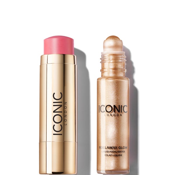 ICONIC London Blush Stick and Rollaway Glow V1 Bundle