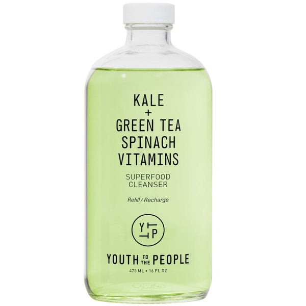 Youth To The People Superfood Cleanser Refill with Kale and Green Tea Spinach Vitamins 473ml