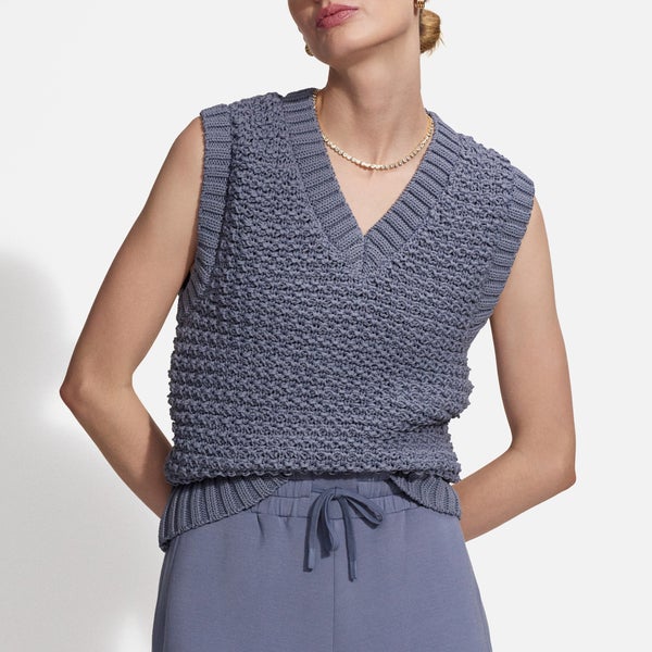 Varley Adie Cable-Knit Vest