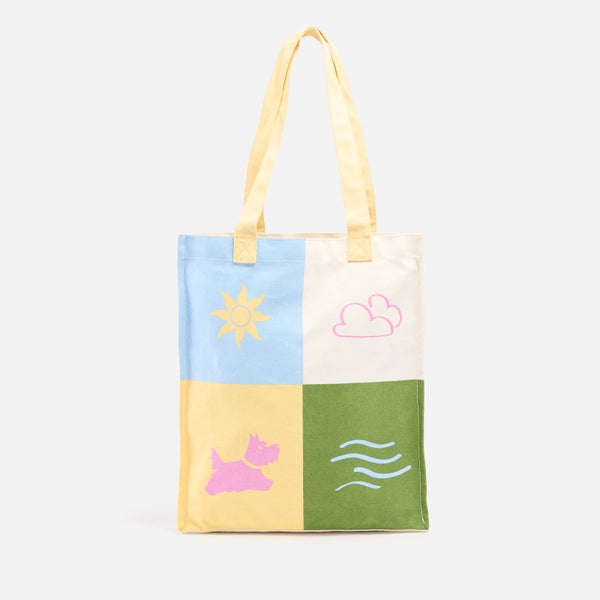 Radley Summer Craft Canvas Tote Bag