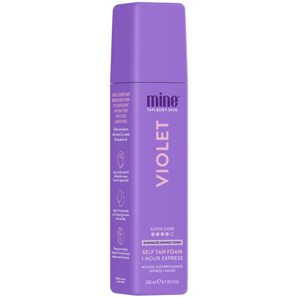 MineTan Colour BaseViolet Foam 200ml