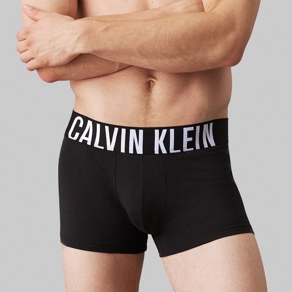 Calvin Klein 3 Pack Intense Power Cotton-Blend Boxer Trunks
