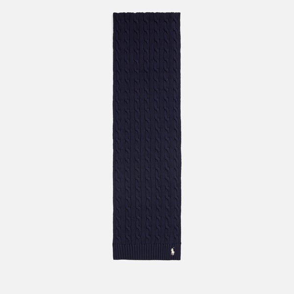 Polo Ralph Lauren Cotton Cable Knit Scarf