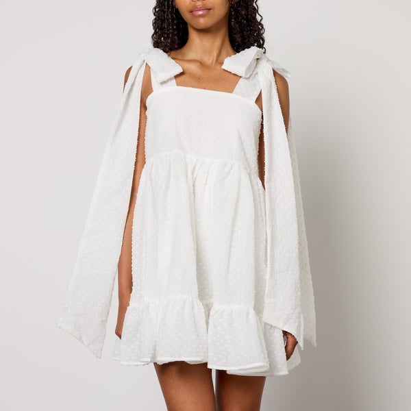 Sister Jane Horseback Cotton-Blend Mini Dress