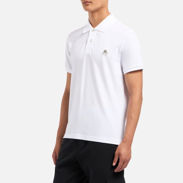 Moose Knuckles Everett Cotton-Piqué Polo Shirt