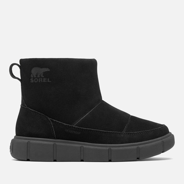 Sorel Women's Explorer III Waterproof Suede Slip On Boots