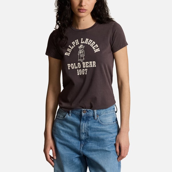 Polo Ralph Lauren Sketch Bear Cotton-Jersey T-Shirt