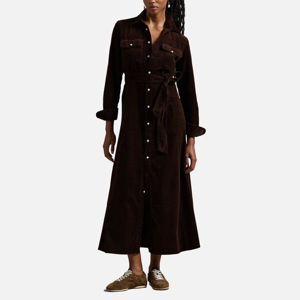 Polo Ralph Lauren Cotton-Corduroy Day Dress