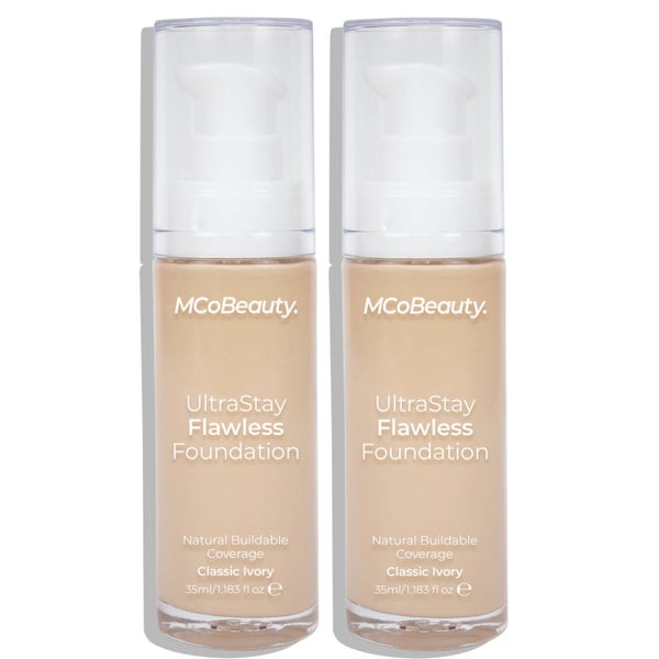 MCoBeauty Ultra Stay Flawless Foundation Duo - Classic Ivory