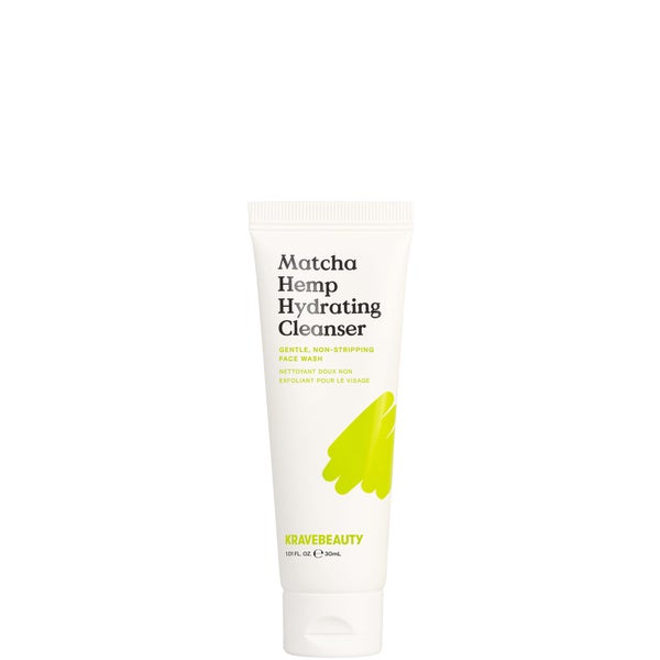 KraveBeauty Mini Matcha Hemp Hydrating Cleanser 30ml