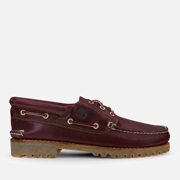 Timberland Men's Authentic 3-Eye Leather Lug Shoes