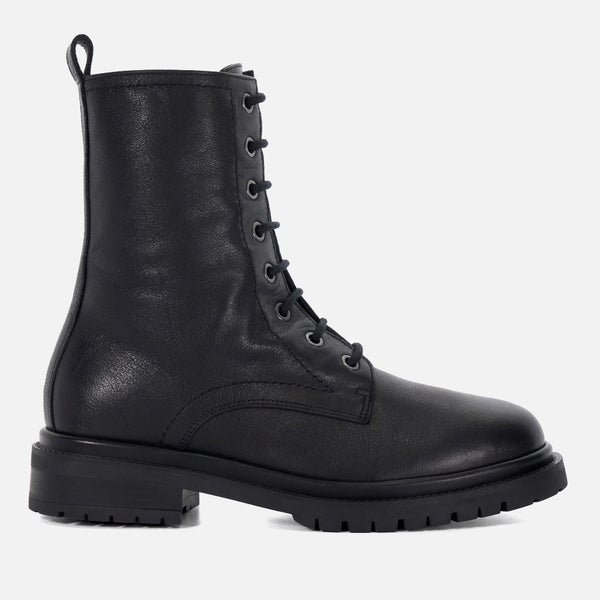 Dune London Women's Prestonne Leather Lace-Up Boots