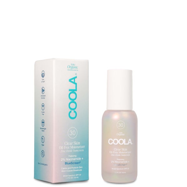 COOLA Clear Skin Oil-Free Moisturiser SPF 30 32ml