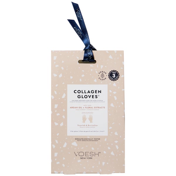 VOESH Collagen Gloves - Argan Oil and Floral Extracts Pair