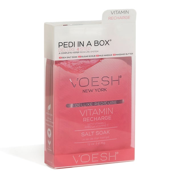 VOESH Pedi in a Box Deluxe 4 Step - Vitamin Recharge