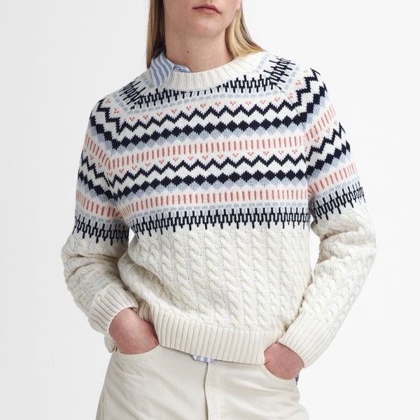 Barbour Marnie Cotton-Blend Knit Jumper
