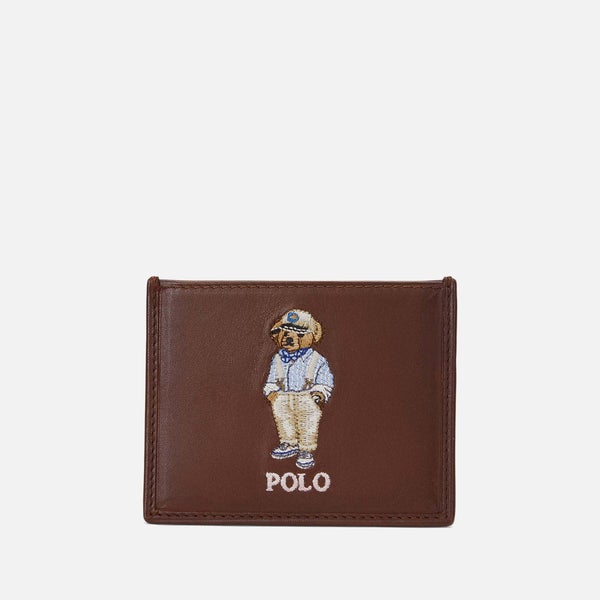 Polo Ralph Lauren Polo Bear Leather Cardholder