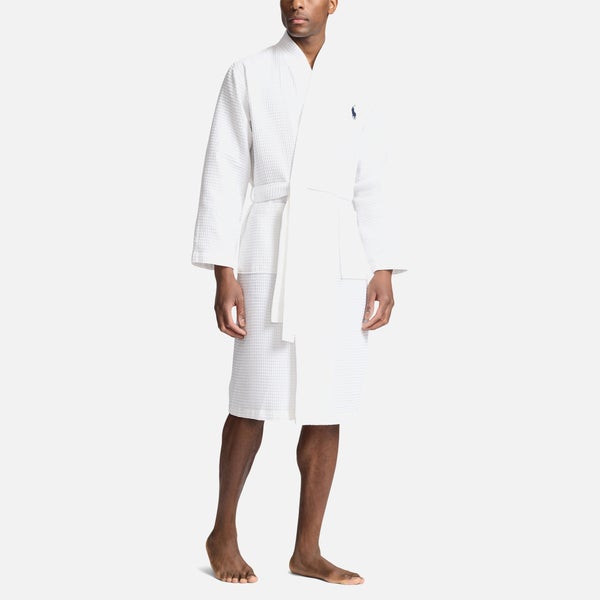 Polo Ralph Lauren Cotton Waffle-Knit Robe