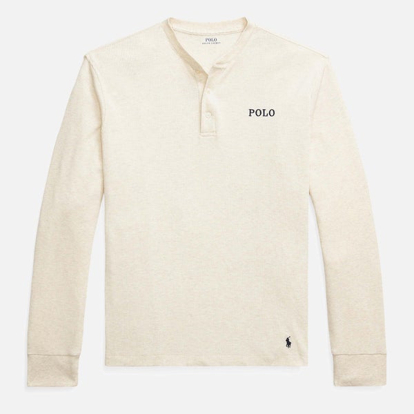 Polo Ralph Lauren Cotton-Blend Waffle-Knit Top
