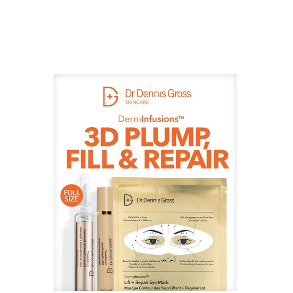 Dr Dennis Gross Skincare DermInfusions Plump, Fill and Repair Kit