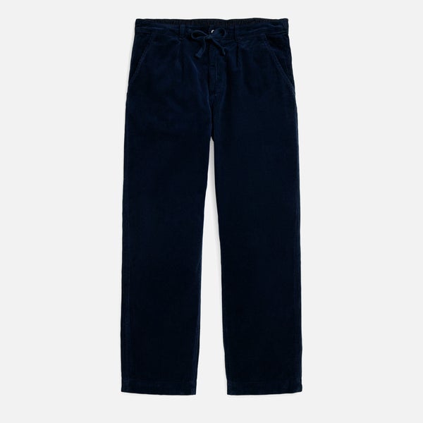 Polo Ralph Lauren Men's Pleated Corduroy Easy Pants - Hunter Navy