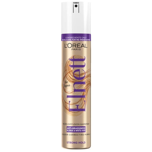 L'Oréal Paris Elnett Hairspray Anti-Brassiness for Blonde and White Hair 200ml