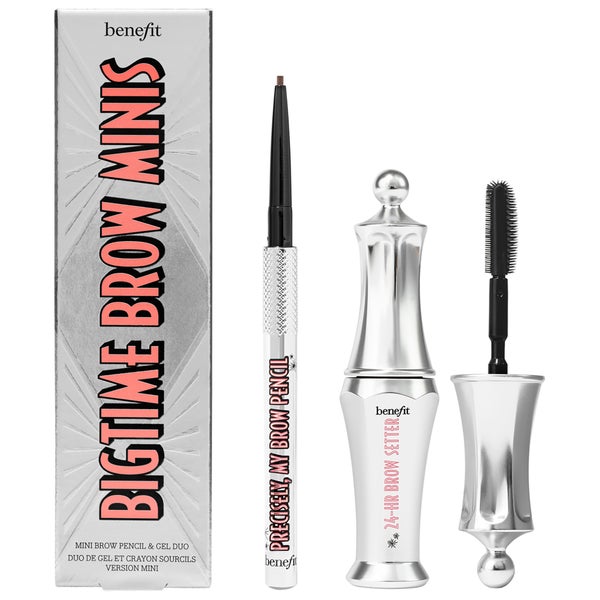 benefit Bigtime Brow Minis - Precisely, My Brow Pencil and Gel Setter Duo (Various Shades)