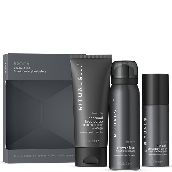 Rituals Homme Collection Men's Aromatic Mini Bath and Body Set