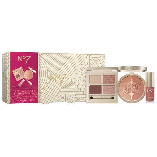 Pro Artist Limited Edition Shimmer & Glow 3 Piece Cosmetic Gift Set