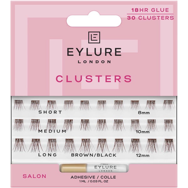 Eylure Clusters Brown/Black