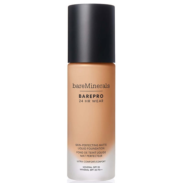 bareMinerals Barepro 24Hr Matte Comfort Liquid Foundation Mineral Spf20 30ml (various shades)