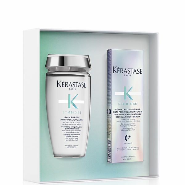 Kérastase Symbiose - Anti-Dandruff Haircare Night Duo for Sensitive and Oily Scalps (Worth 365 AED)