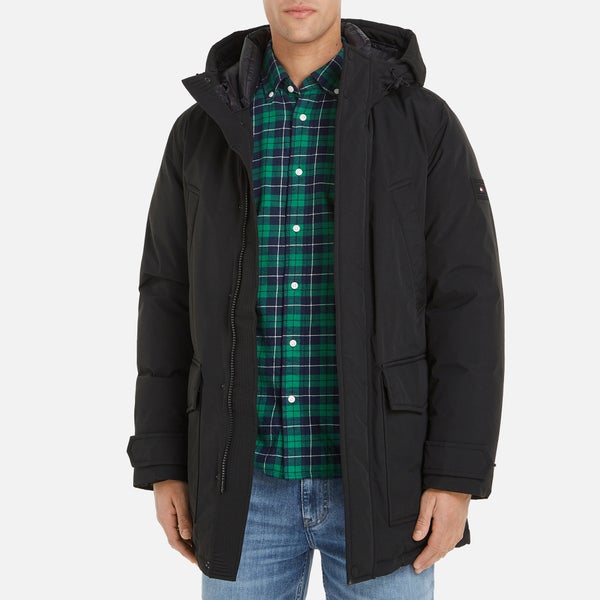 Tommy Hilfiger Rockie Nylon-Blend Parka Coat