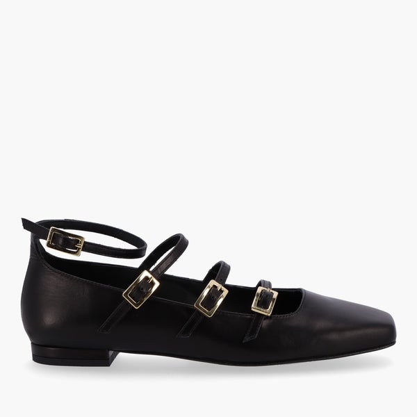 ALOHAS Women's Luke Leather Ballet Flats