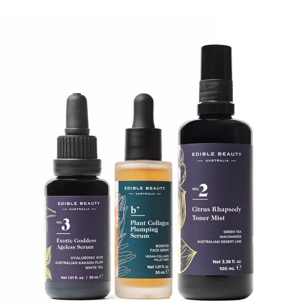 Edible Beauty Anti-Aging and Plumping Trio