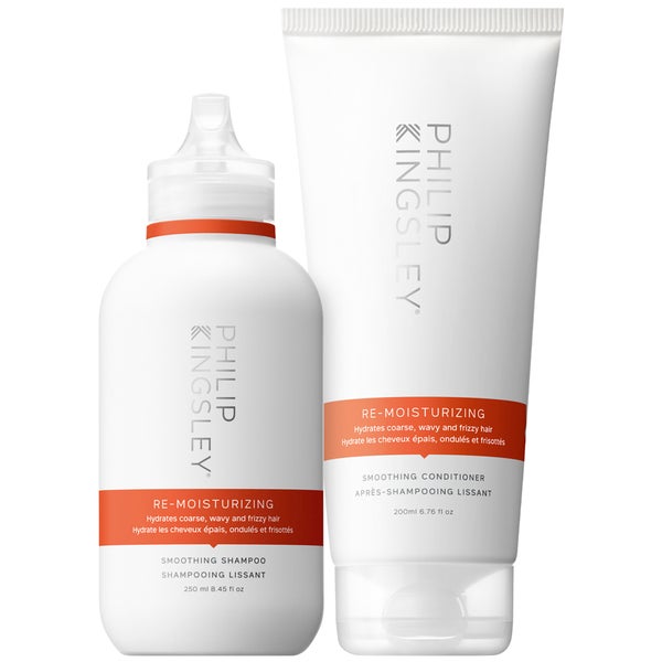 Philip Kingsley Re-Moisturizing Shampoo 250ml and Conditioner 200ml Duo