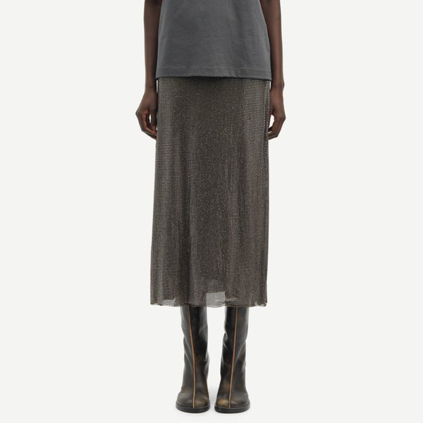 Samsøe Samsøe Sahannan Embellished Mesh Skirt