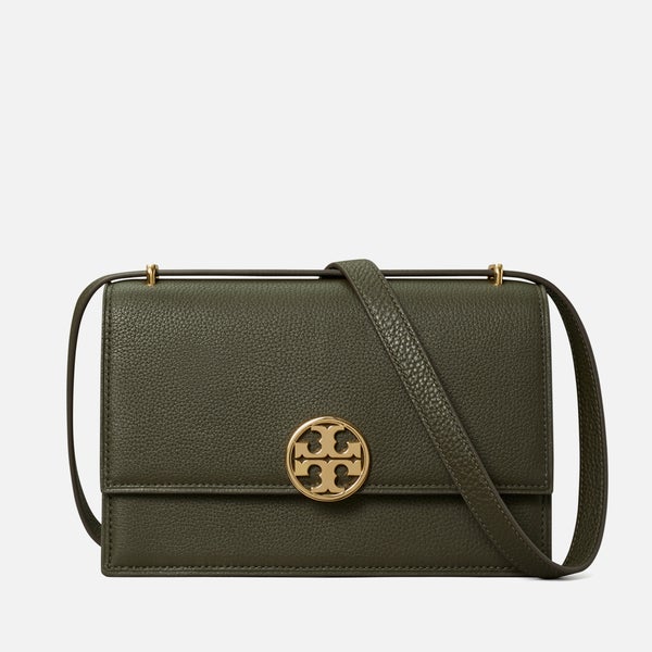 Tory Burch Miller Pebble-Grain Leather Shoulder Bag