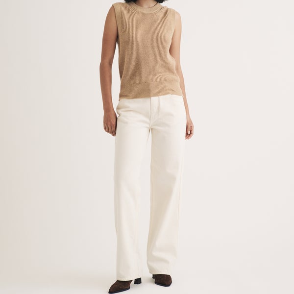 Nobody's Child Rib-Knit Vest