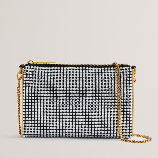 Ted Baker Kriisa Sequin-Embellished Side Bar Clutch