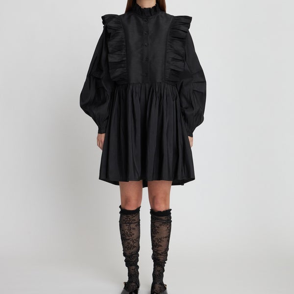 Stella Nova Slub Twill Frill Short Dress