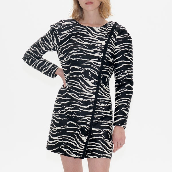 Baum Und Pferdgarten Amelie Zebra-Print Mini Dress