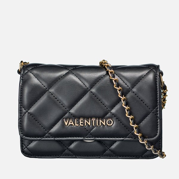 Valentino Ocarina Quilted Faux Leather Flap Bag 