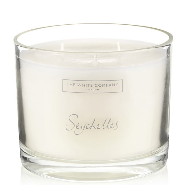 The White Company Seychelles Large Candle 770g