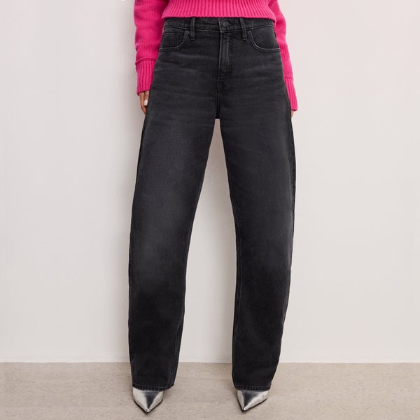 Good American Good Barrel Denim Jeans