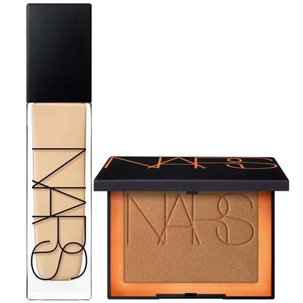 NARS Natural Longwear Foundation 30ml and NARS Laguna Bronzing Powder 2.8g (Various Shades)