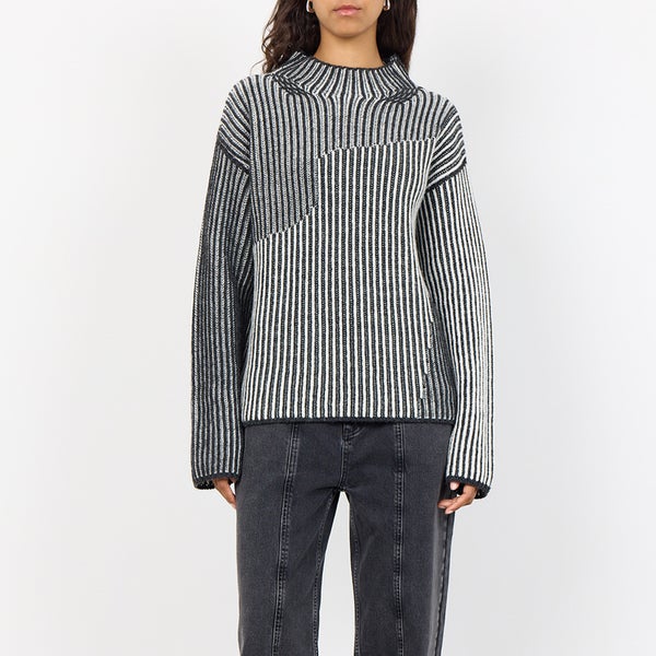 Leveté Room Jinna Wool-Blend Jacquard Knit Jumper
