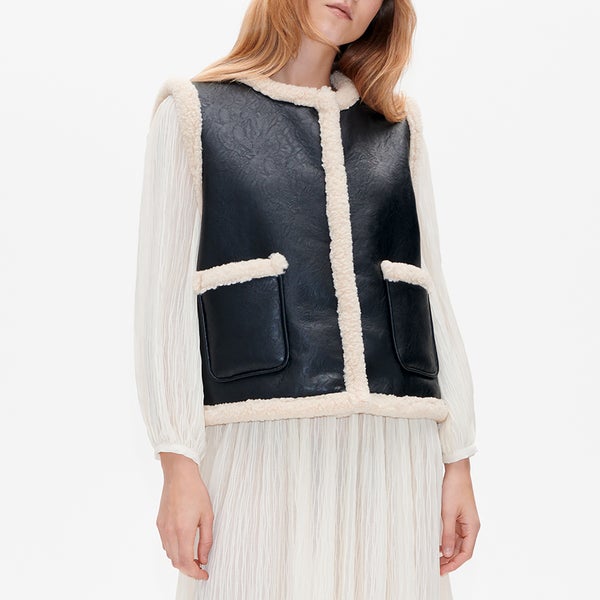Baum Und Pferdgarten Bellis Faux Leather Waistcoat