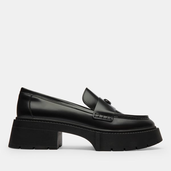 Coach Women's Leah Leather Platform Loafers