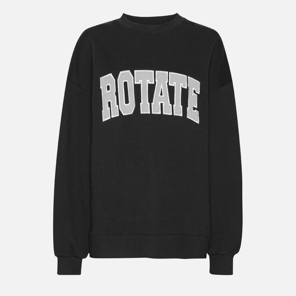 Rotate Sunday Heavy Crewneck Cotton-Jersey Sweatshirt